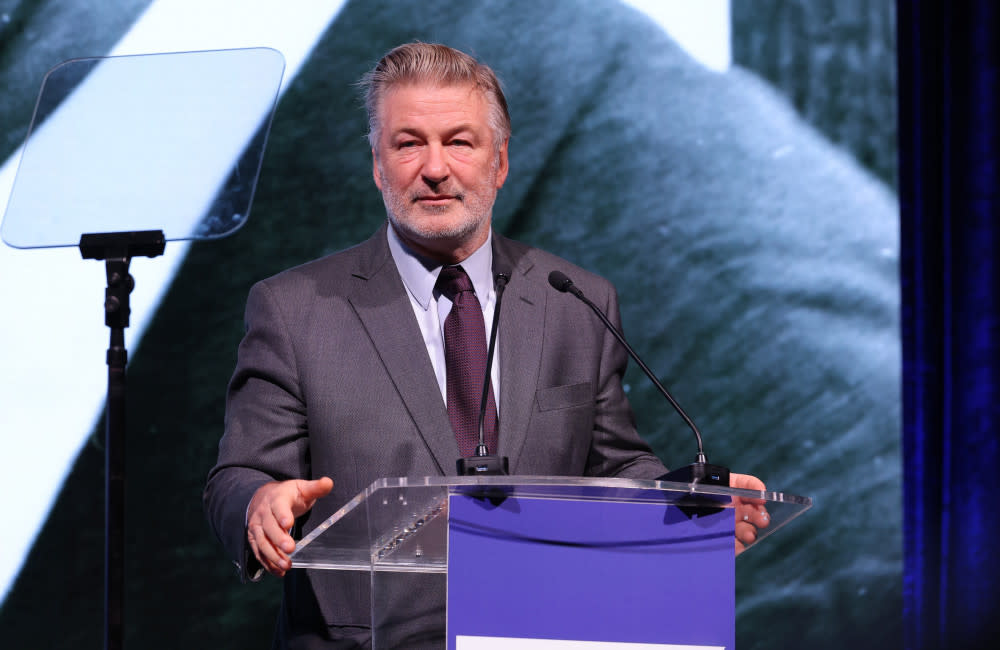 Alec Baldwin has welcomed the end to the actors strike credit:Bang Showbiz