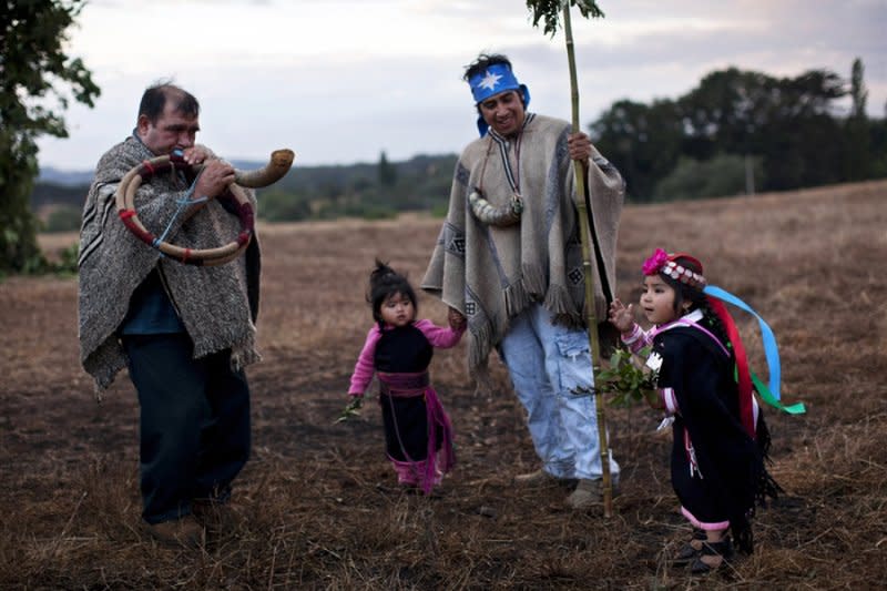 馬普切人是生活在智利中南部和阿根廷西南部的原住民。（美聯社）