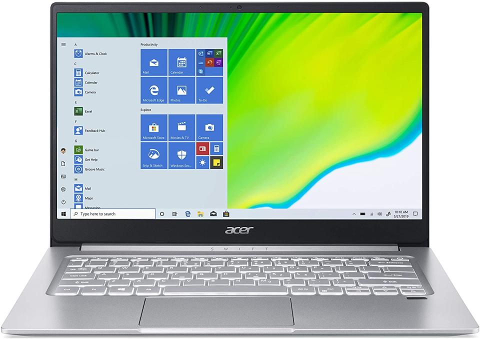 Acer Swift Ultra Thin and Light. Image via Amazon.