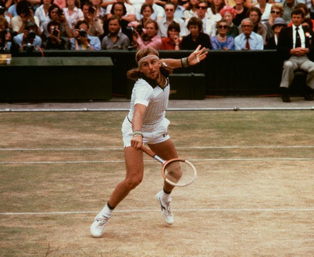 Bjorn Borg won five consecutive titles at Wimbledon