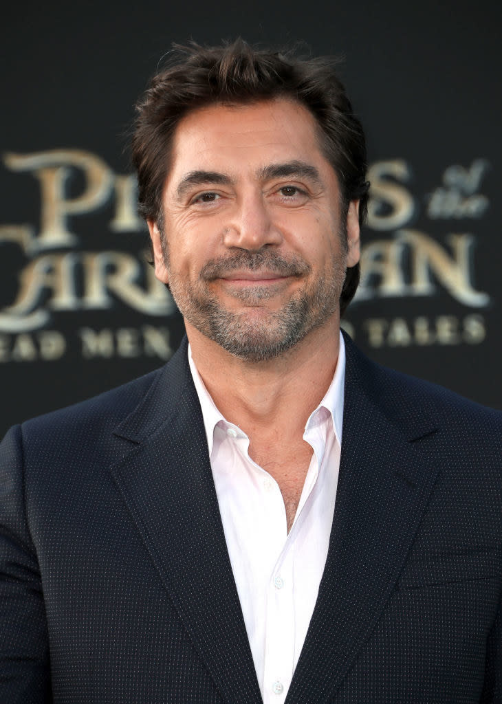 Bardem at the "Pirates Of The Caribbean: Dead Men Tell No Tales" premiere