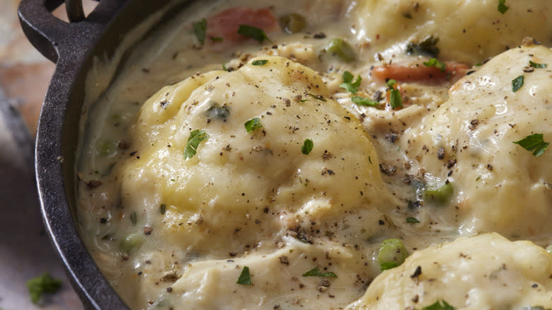 Chicken and dumplings 