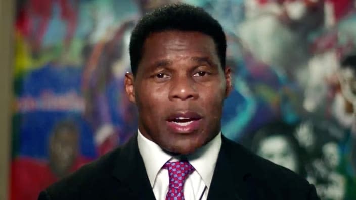 Former NFL athlete Herschel Walker has filed the paperwork to run for the Senate as a Republican in the state of Georgia. (Photo by the Committee on Arrangements for the 2020 Republican National Committee via Getty Images)