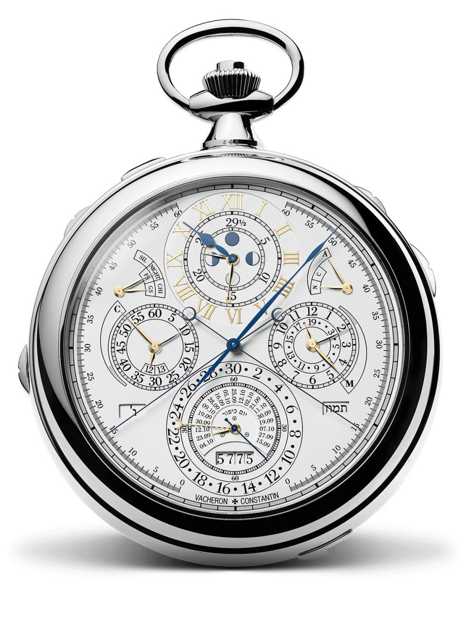 Vacheron Constantin says this watch, released in 2015 with 57 complications, is the most complicated in the world