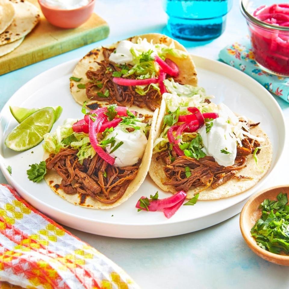 summer dinner recipes brisket tacos