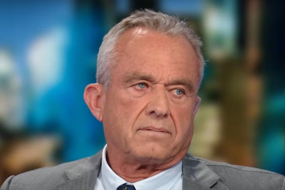 Robert F Kennedy Jr, an independent presidential candidate, said that President Joe Biden posed a greater threat to democracy than Donald Trump (CNN)