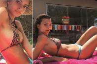 La modelo y actriz Emily Ratajkowski ocupó una sola vez el puesto número 2 en la lista “Hot 100” de la revista “Maxim”. ¿Puesto número 2? Viendo estas fotos no podemos entenderlo. (Fotos: Instagram/emrata)