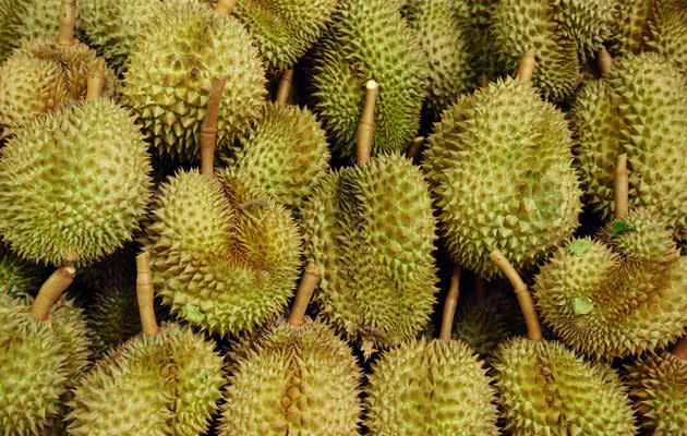 Are durians loaded with cholesterol? (Thinkstock photo)