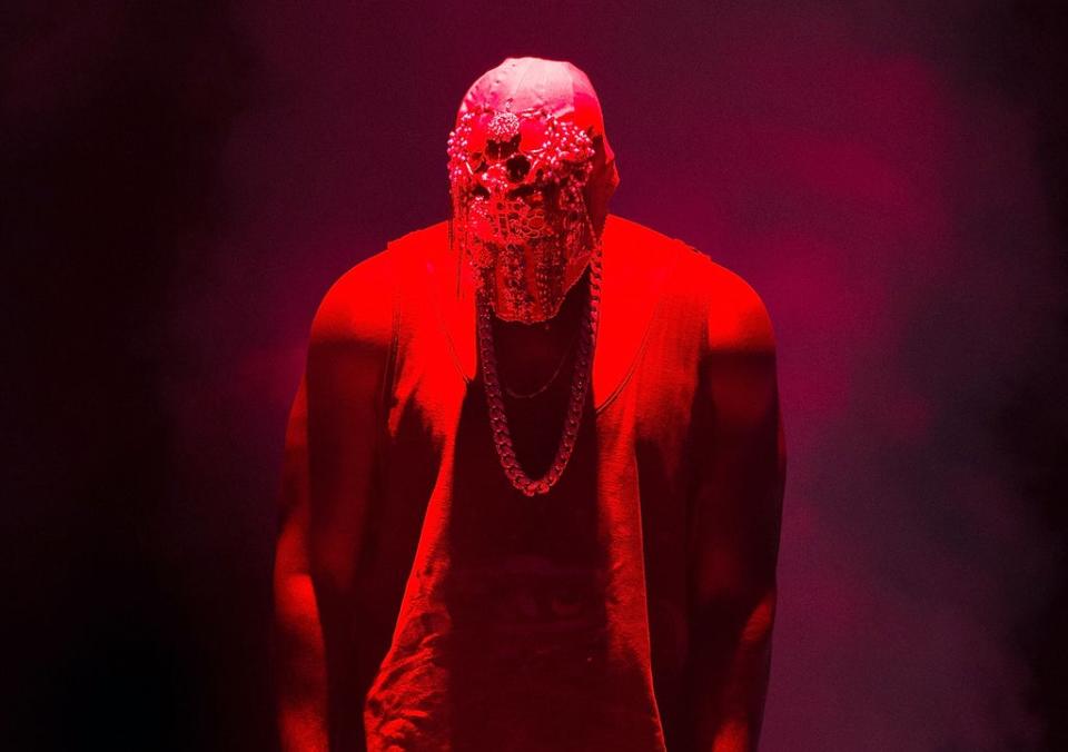 Kanye West in Margiela, Sydney 2014 (Getty Images)