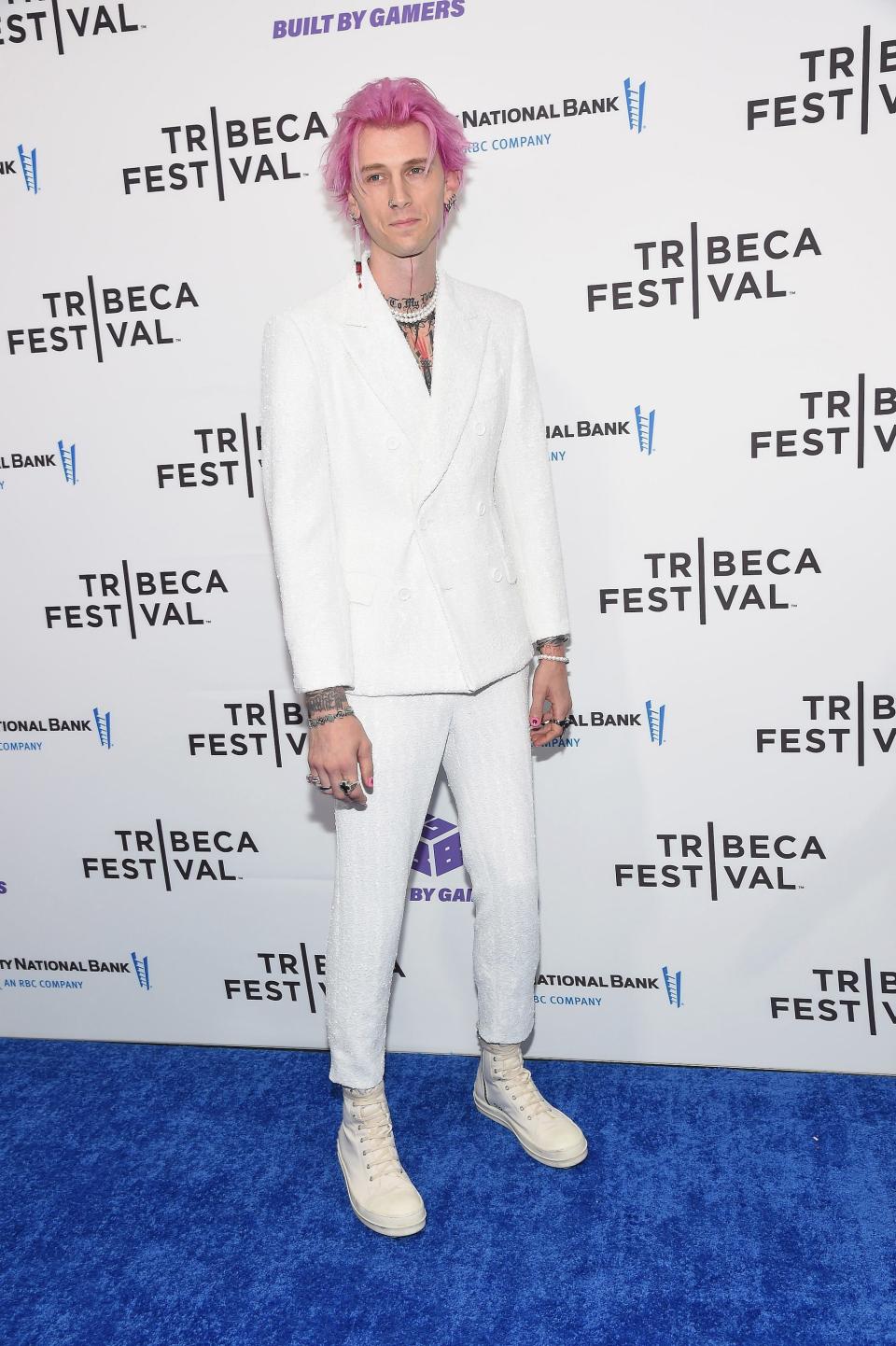 Colson Baker attends the 2022 Tribeca Festival.