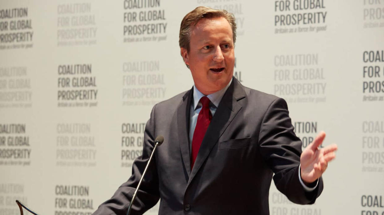 UK Foreign Secretary David Cameron. Photo: Cameron on Facebook