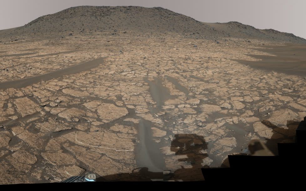 A region on Mars called Bright Angel, where an ancient river flowed billions of years ago