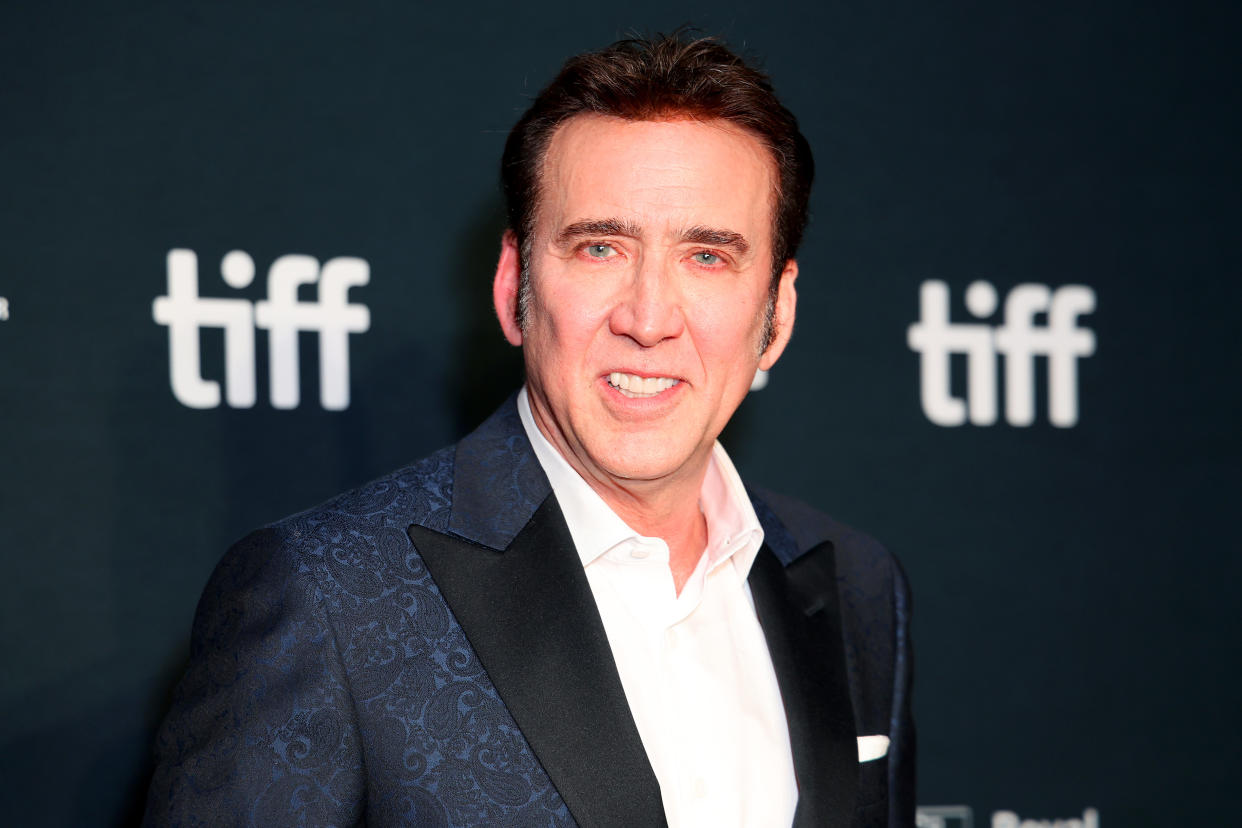 TORONTO, ONTARIO - SEPTEMBER 09: Nicolas Cage attends the 