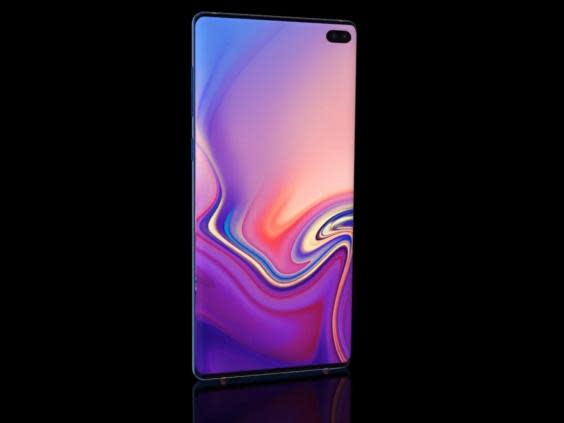 A concept design for the Samsung Galaxy S10 rendered by TS concept (TS Concept/ YouTube)