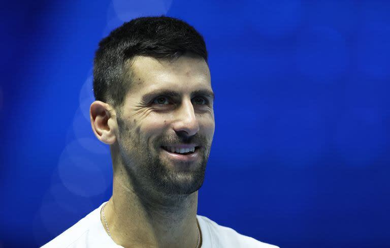 El serbio Novak Djokovic ganó seis veces el Masters de Turín y busca la séptima corona