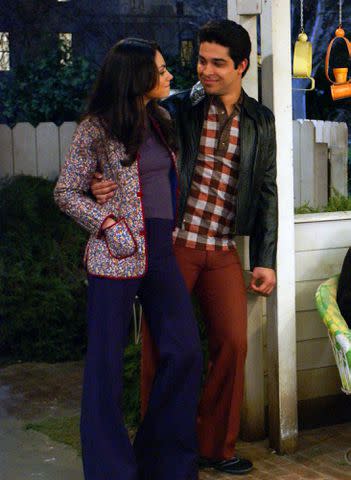 FOX Mila Kunis and Wilmer Valderrama in 'That '70s Show'