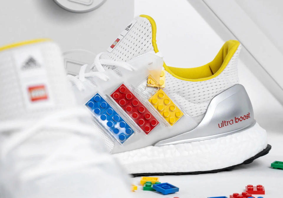 These new Adidas sneakers allow you to carry your love of LEGO everywhere.