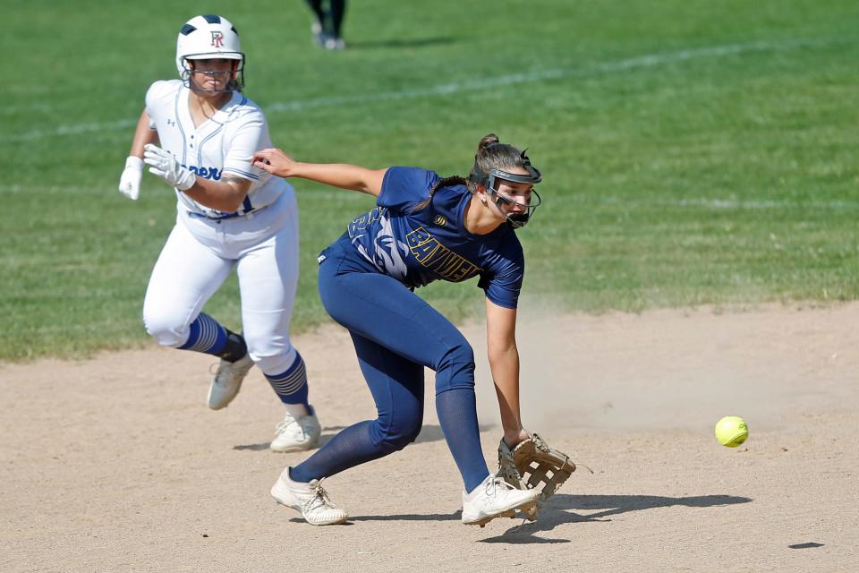 Bay View's Ava Wasylow makes a play during a game last year.