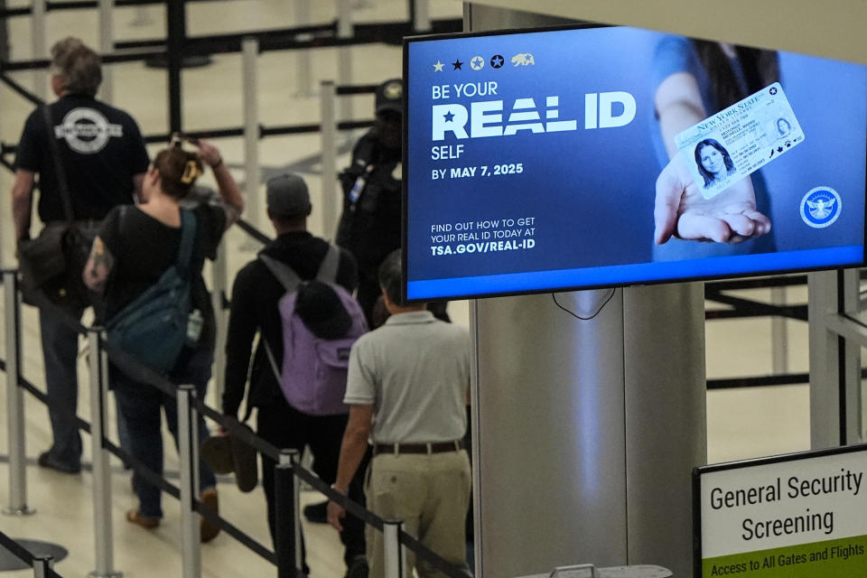 Travelers move through Hartsfield-Jackson Atlanta International Airport ahead of Memorial Day, Friday, May 24, 2024, in Atlanta.(AP Photo/Mike Stewart)