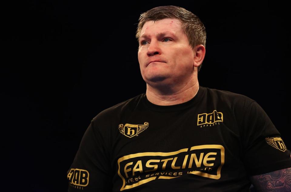 Hatton primarily works as a trainer now but is preparing to fight in an exhibition bout (Getty Images)