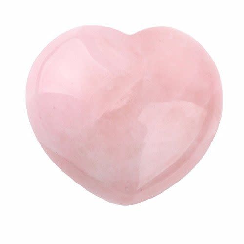 25) Rose Quartz Heart