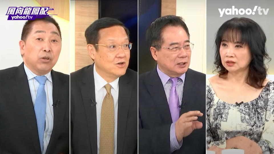 唐湘龍、陳鳳馨主持的YahooTV《風向龍鳳配》今天邀請前立委蔡正元、資深外交官介文汲分析。