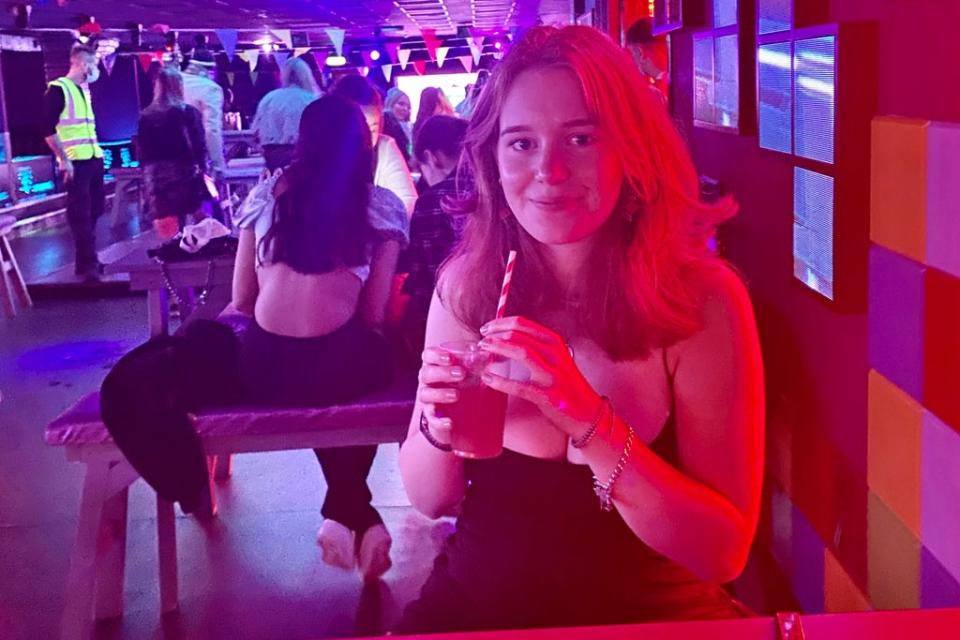 Languages student Lucy Nichols, on the night two of her friends were spiked in Manchester (Lucy Nichols)