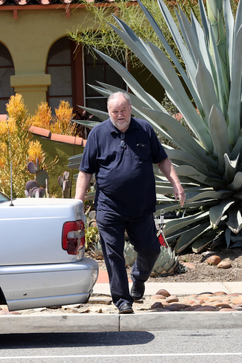 Thomas Markle has spoken out about Prince Charles walking his daughter down the aisle. Photo: Mega