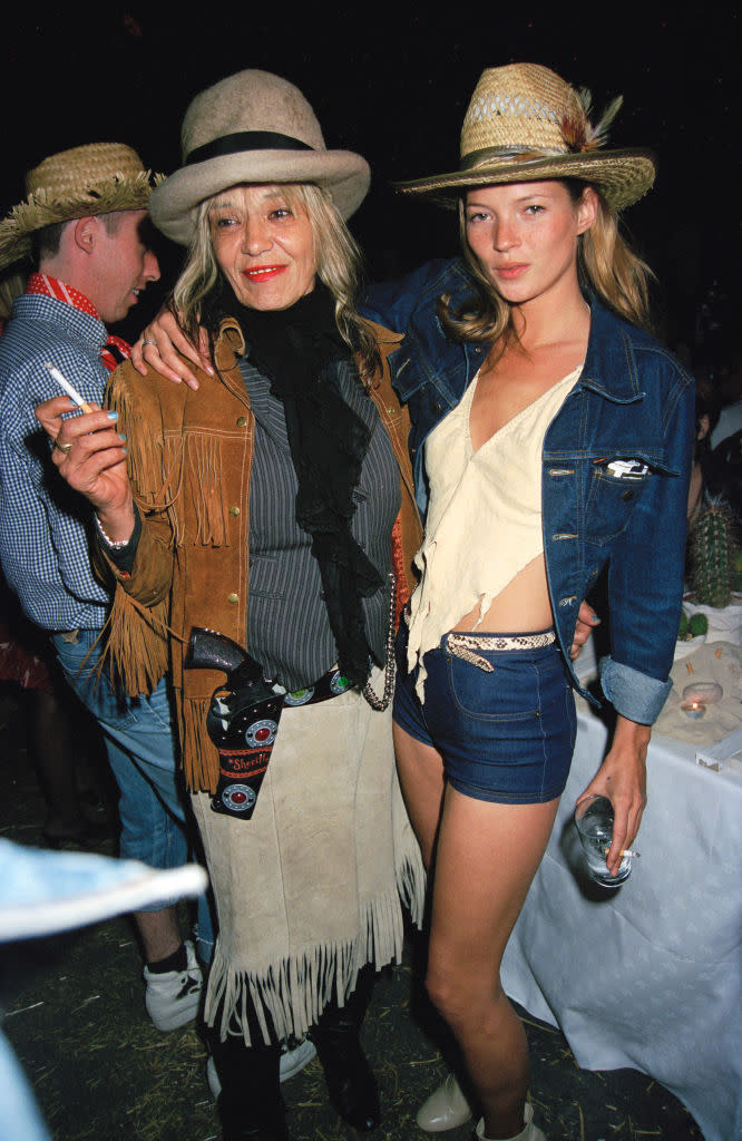 Anita Pallenberg and Kate Moss in 1997, The Rolling Stones, documentary, film