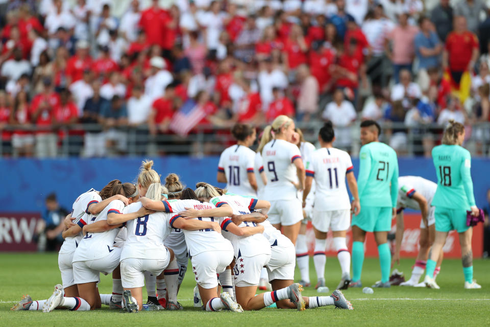 Former USWNT goalie Hope Solo said the United States "got lucky" in their World Cup win against Spain on Monday, and she doesn't know what to expect from Friday's quarterfinals match against France.