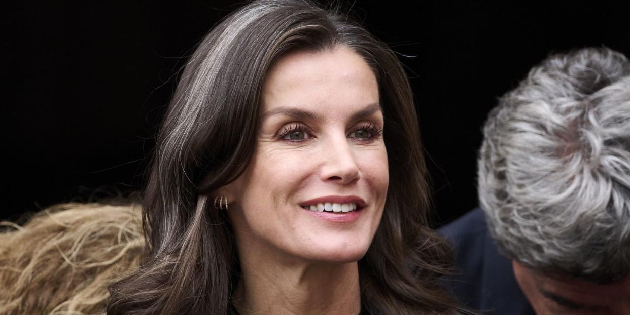 queen letizia of spain attends journalism and language seminar in la rioja