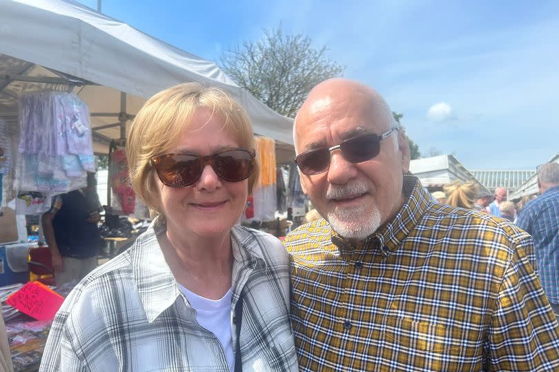 Joan and Stephen in their 70's said the NHS should be at the first and foremost of everything