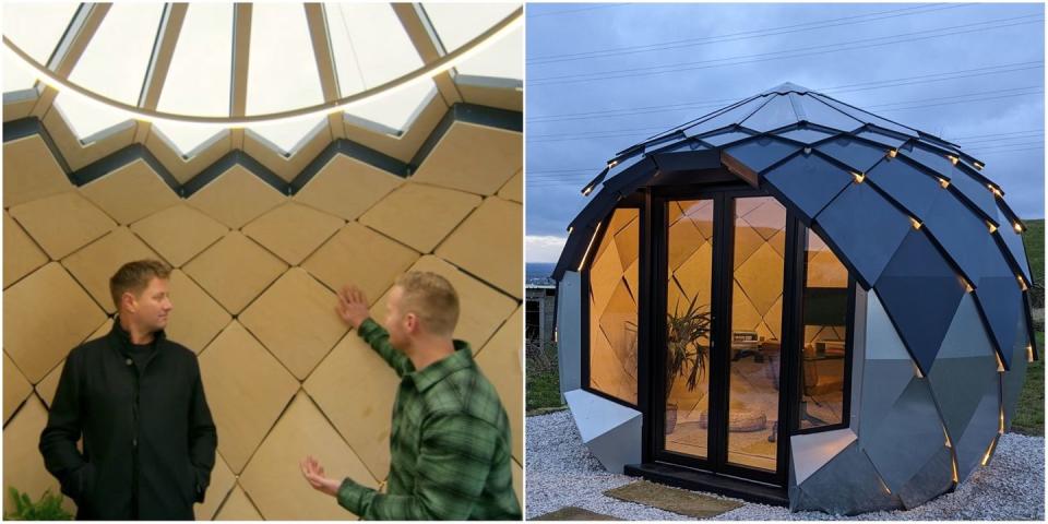 the perfect wfh geodesic pod george clarke's amazing spaces