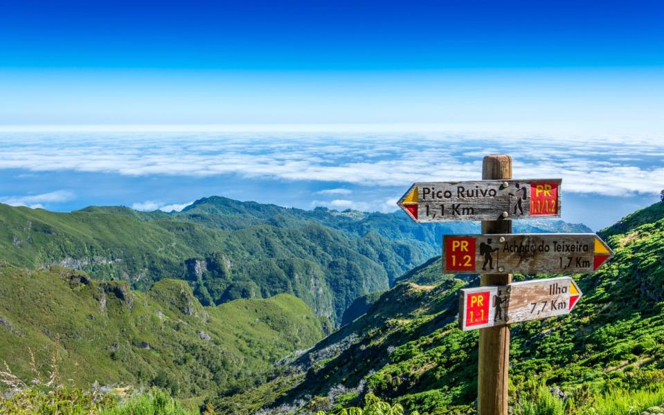 The view near Pico Ruivo - Getty