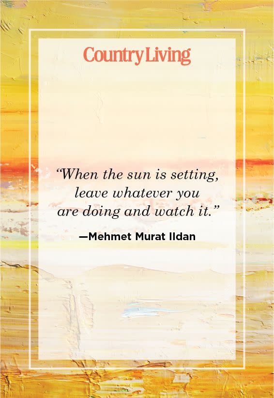 sunset quote