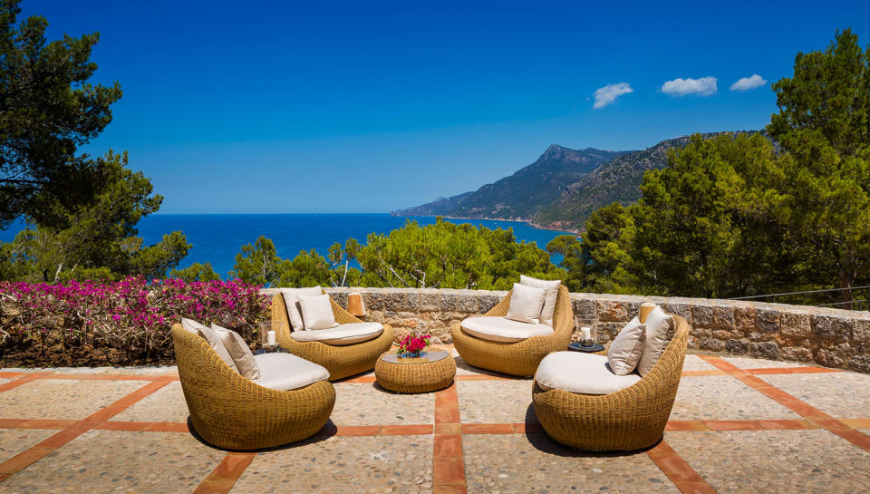 Boasting white-sand beaches, craggy limestone bluffs, and ancient ruins, the Spanish island of Mallorca has long called to travelers. Last summer, Sir Richard Branson opened Son Bunyola, a 680-acre estate with two private villas, on the scenic isle. This year, a third villa is now available. The farmhouse-style abodes (which can be reserved separately or together, depending on availability) can be booked for seven-night stays from April to November.