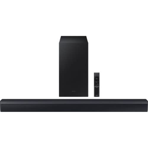 black samsung soundbar