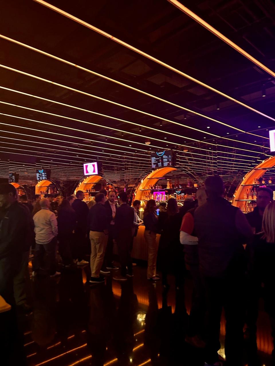 Bar inside the Las Vegas Sphere