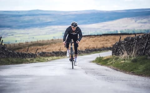 Tim Wiggins - commuted 5,322 miles to work in 2016