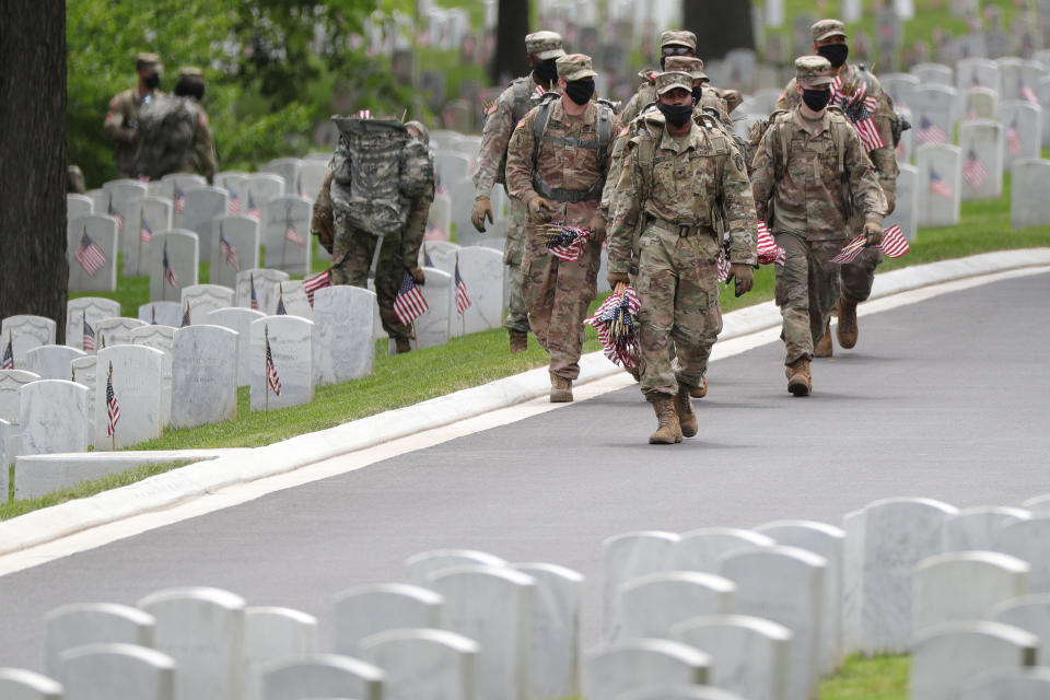 U.S. Army Old Guard soldiers 