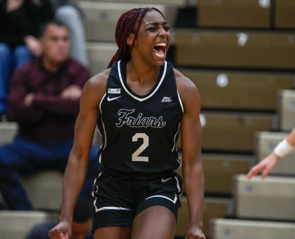 Grace Efosa is one of the key returnees for the Providence women's basketball team this season.