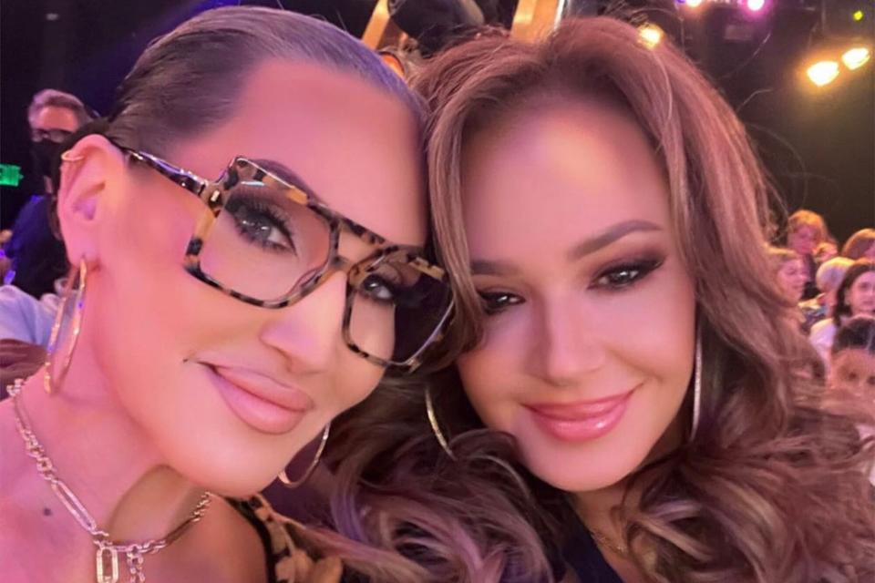 Michelle Visage and Leah Remini