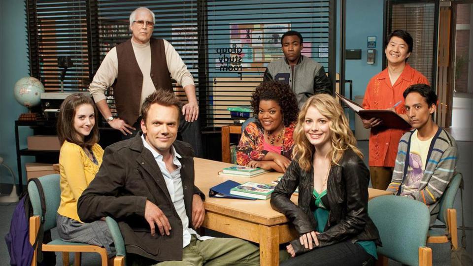 The cast of Community