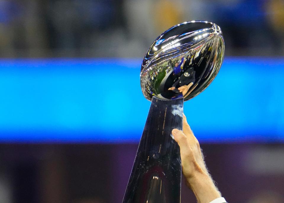 The Vince Lombardi Trophy.