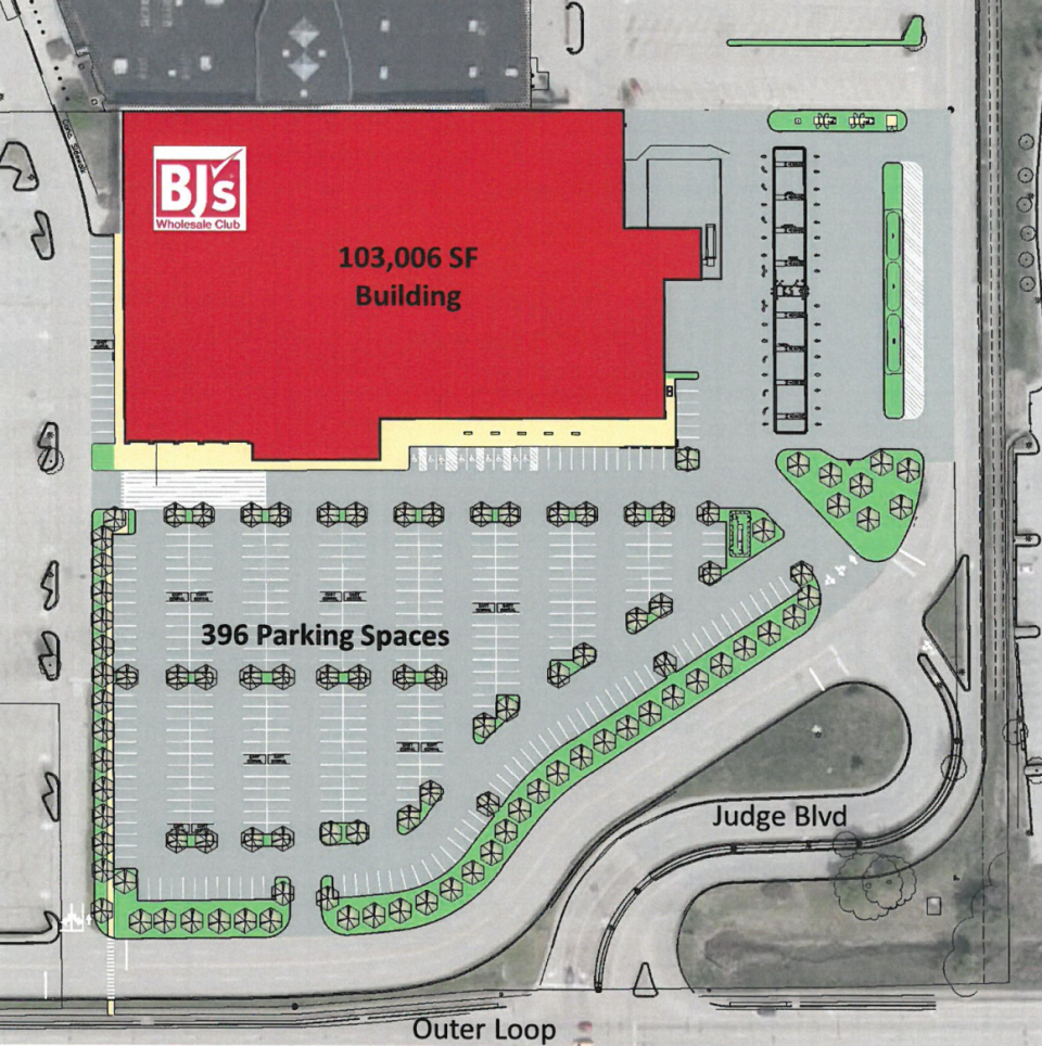A 100,000-square-foot-plus warehouse store, the new-to-market BJ's Wholesale Club, is set to replace the shuttered Sears department store at Jefferson Mall in Louisville.