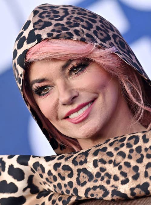 A close-up on Shania Twain