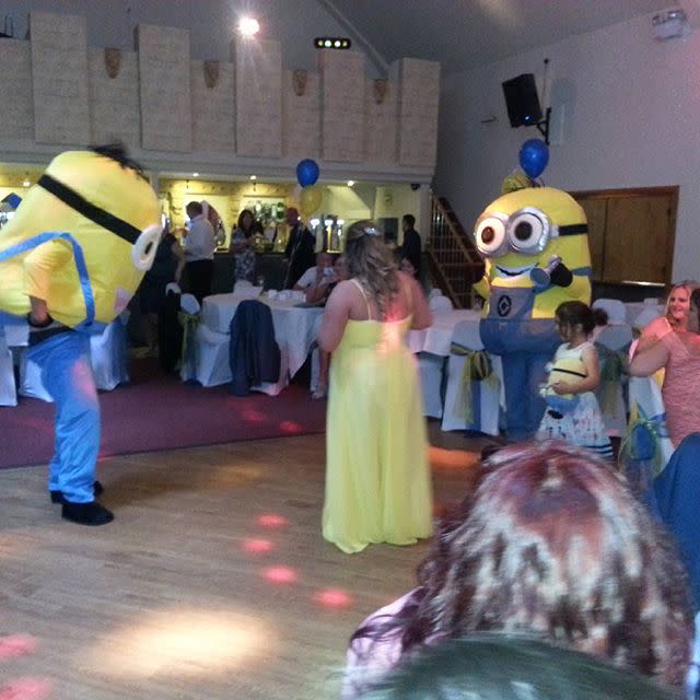 Minion Wedding Decoration Takes the Cake