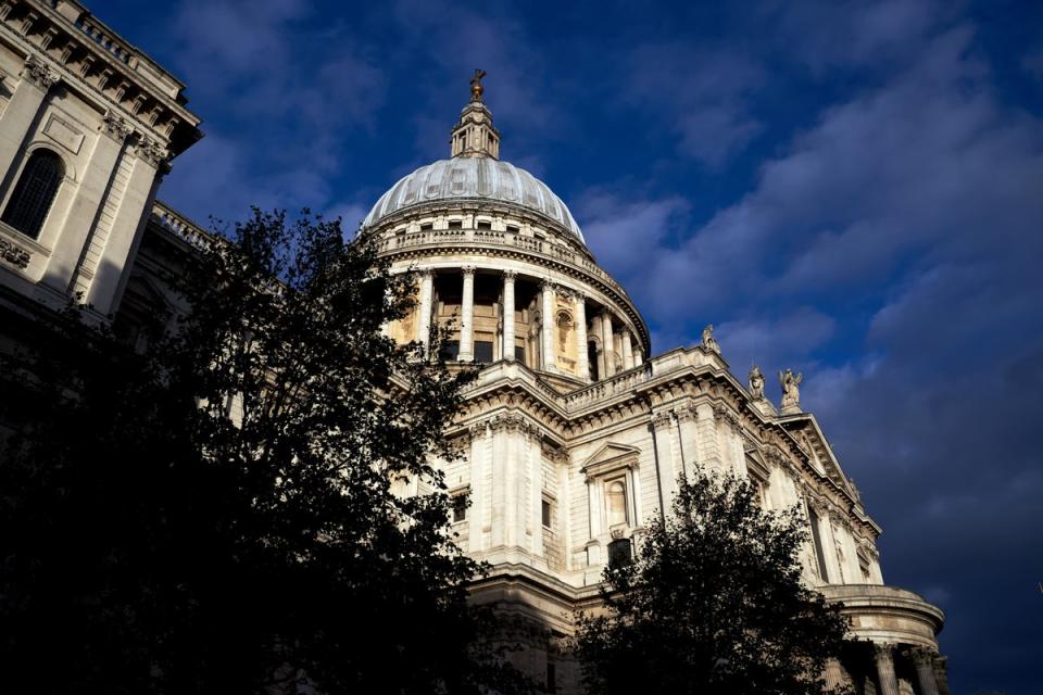 St Paul’s Cathedral: views of the cathedral are protected (John Walton/PA) (PA Archive)