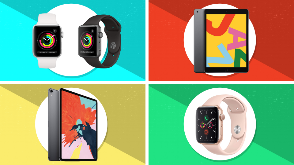 Apple iPads and Apple Watches are on sale starting at $169. (Photo: Apple)