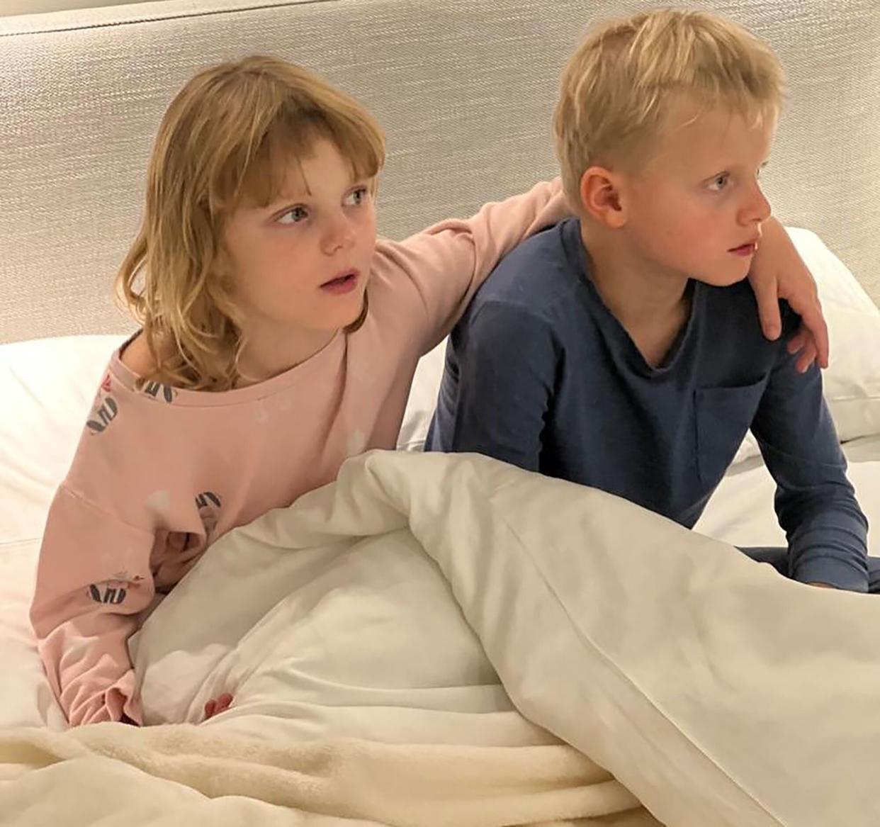 Princess Charlene’s Daughter Gives Herself and Brother Haircuts Before Heading Back to School. https://www.instagram.com/p/CiBKbYAMnX6/?hl=en.